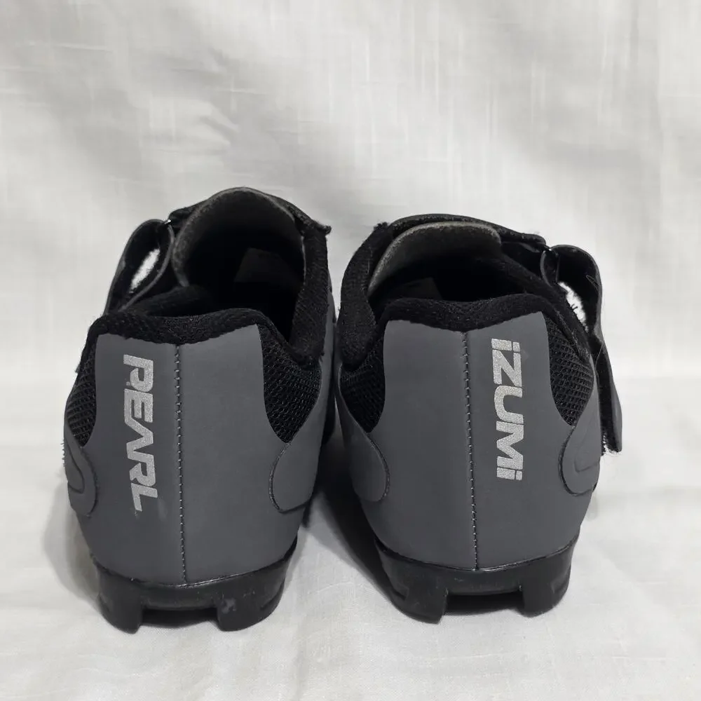 Pearl Izumi Cycling Shoes EU 40 Black Gray SPD 2-Bolt Mountain Bike